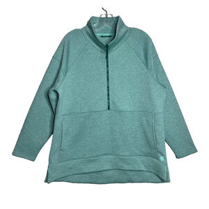 LL Bean FlexForward Quilted Half Zip Pullover Women XL Petite NWOT